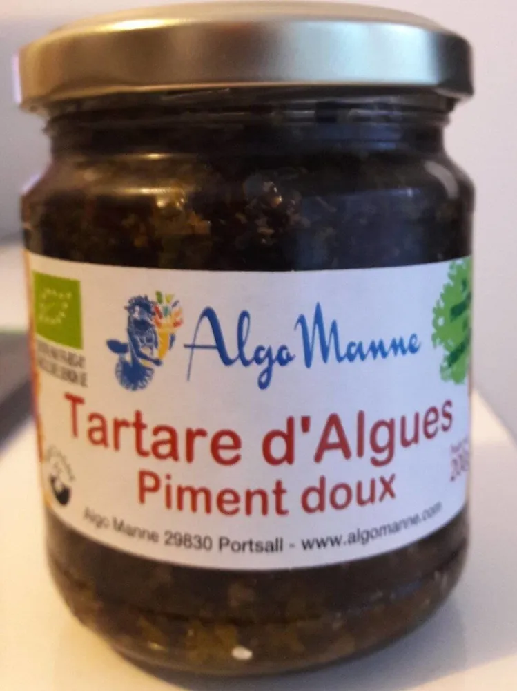 Tartare d'algues piment doux