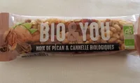 Barre Bio&You  pécan cannelle