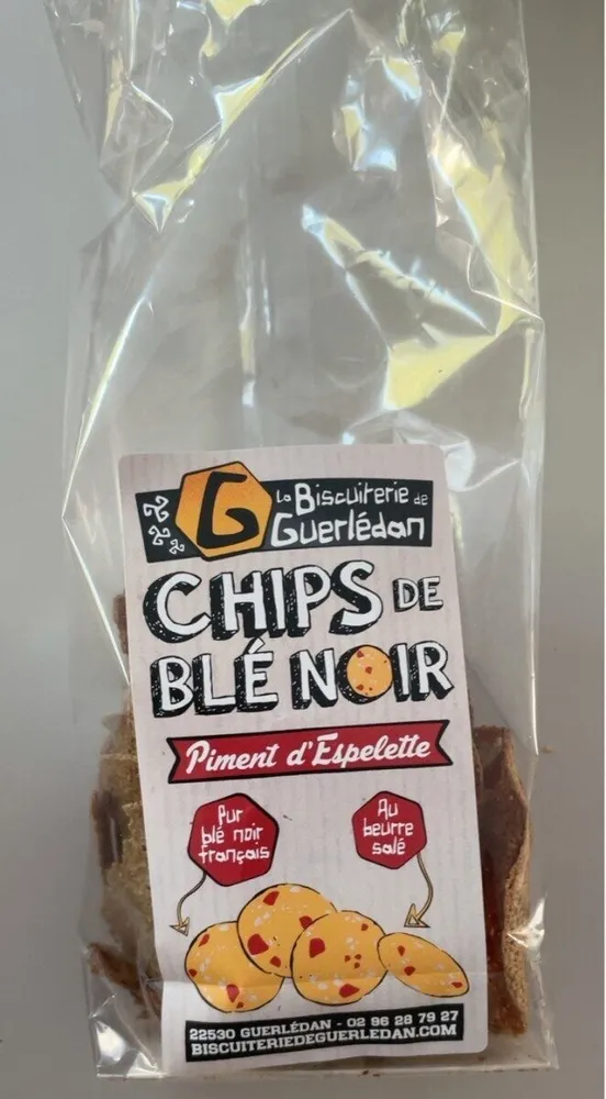 Chips de blé noir