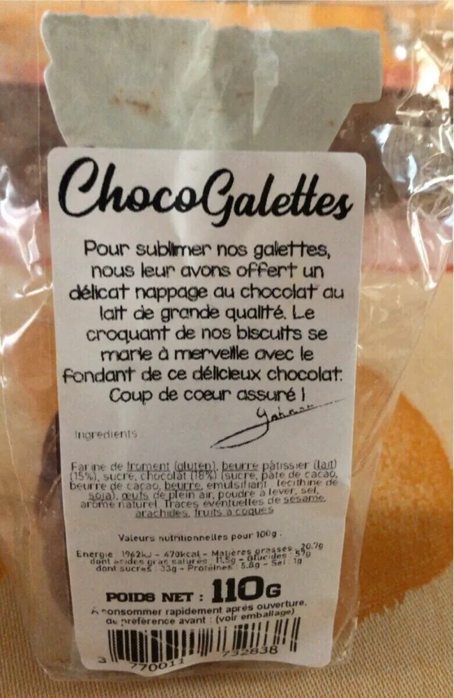 Chocogalettes
