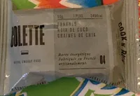 Colette barre énergétique