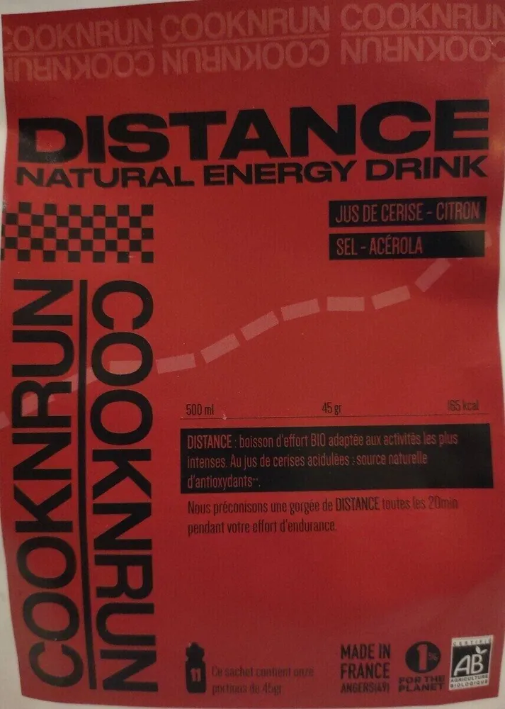 Boisson énergisante naturelle