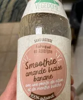 Smoothie amande fraise banane