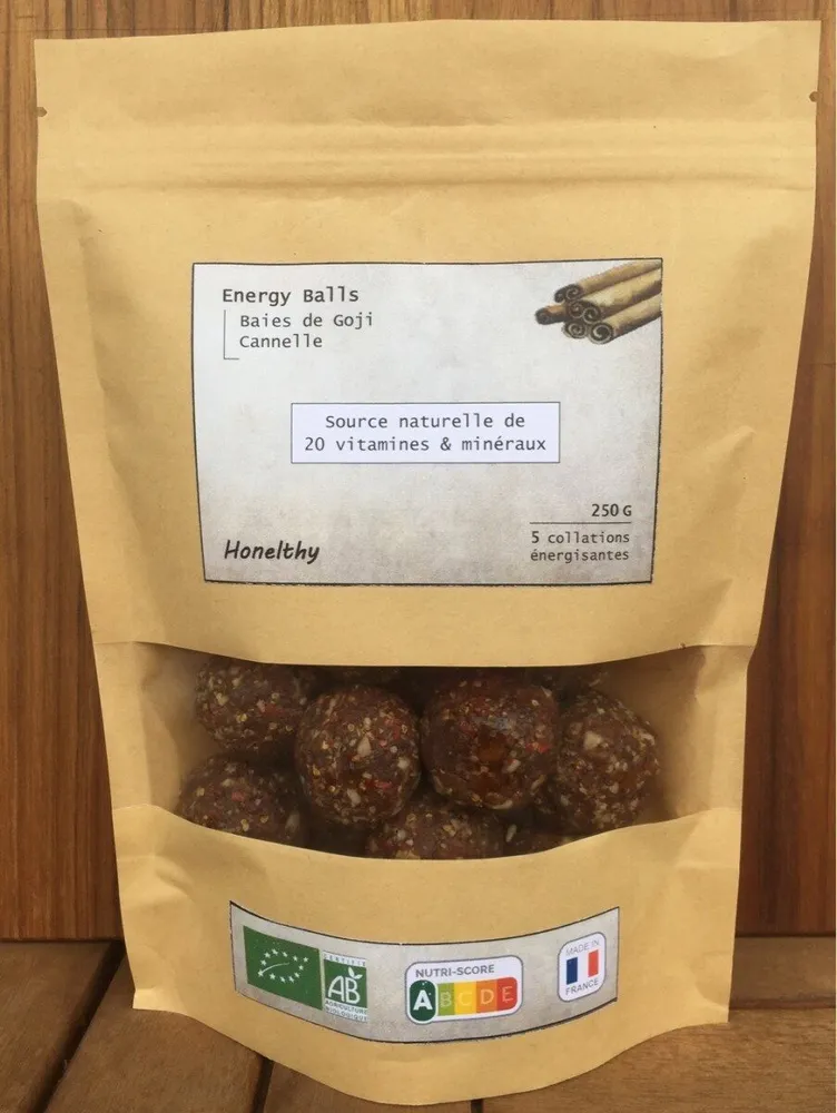 Energy Balls Baies de Goji & Cannelle