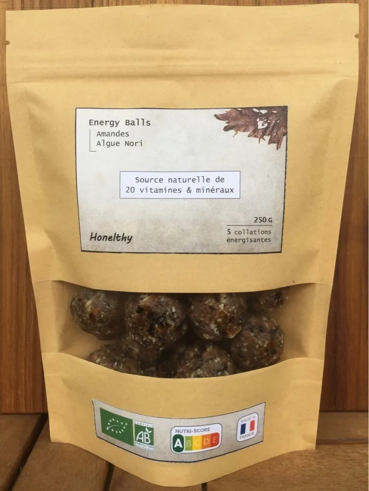 Energy Balls Amandes & Algue Nori
