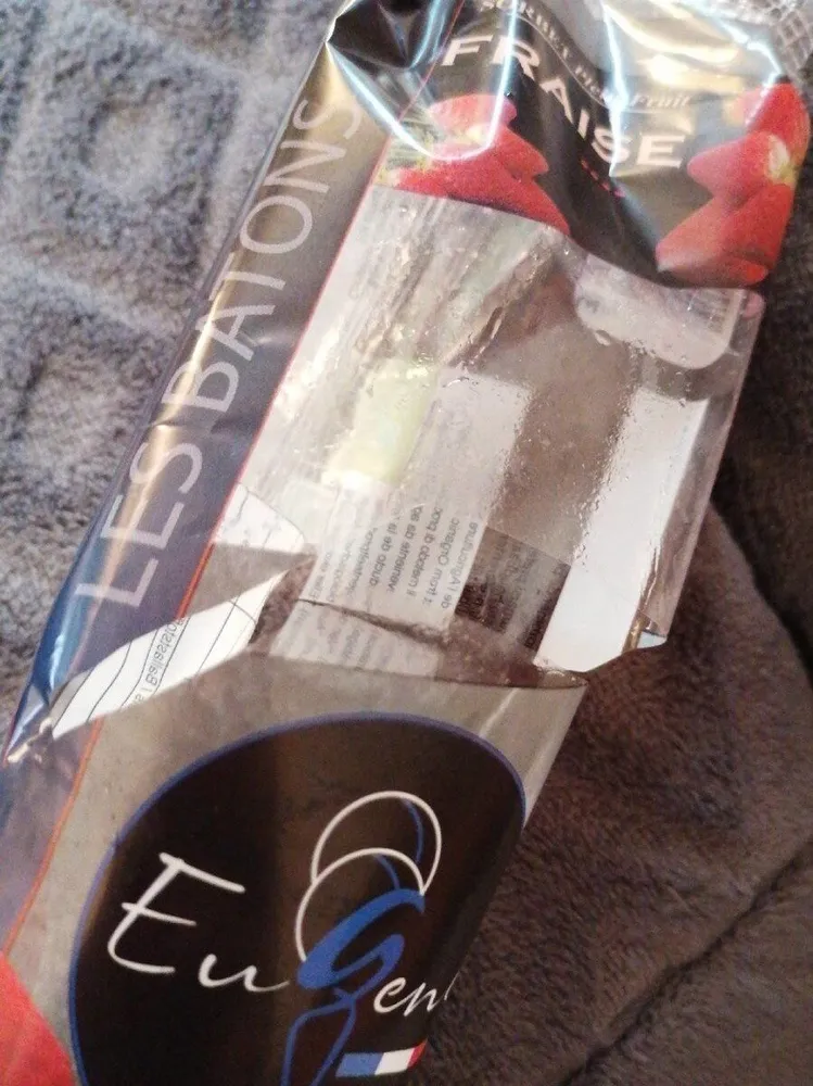 Sorbet bâton plein fruit fraise