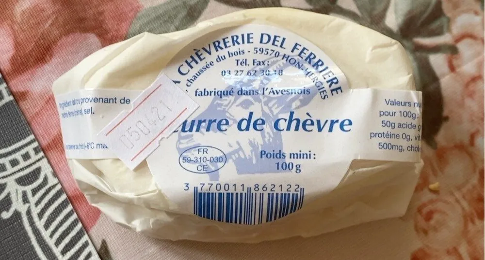 Beurre de chevre