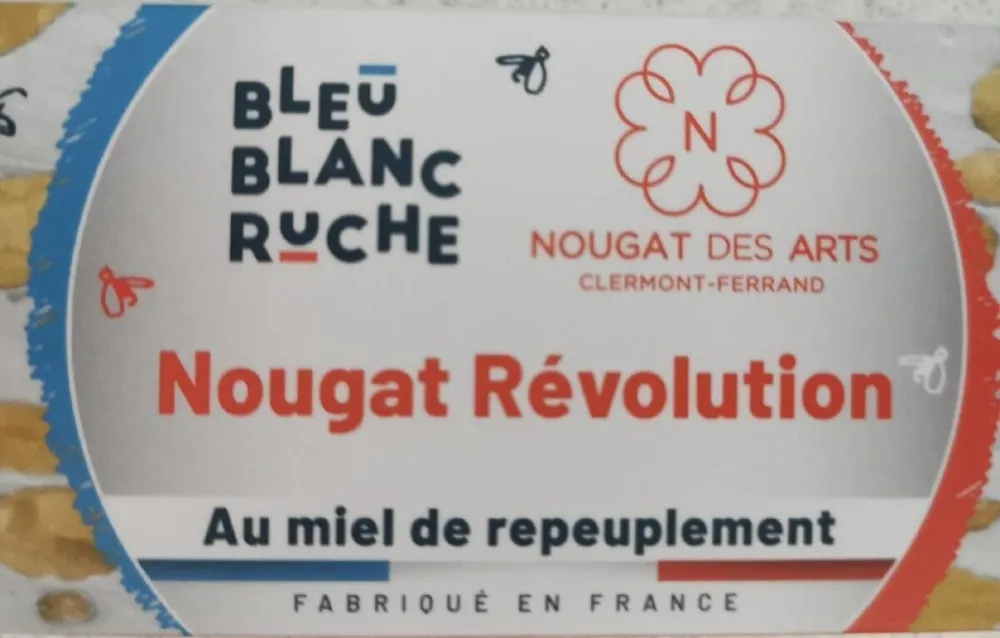 Nougat Revolution Bleu Blanc Ruche