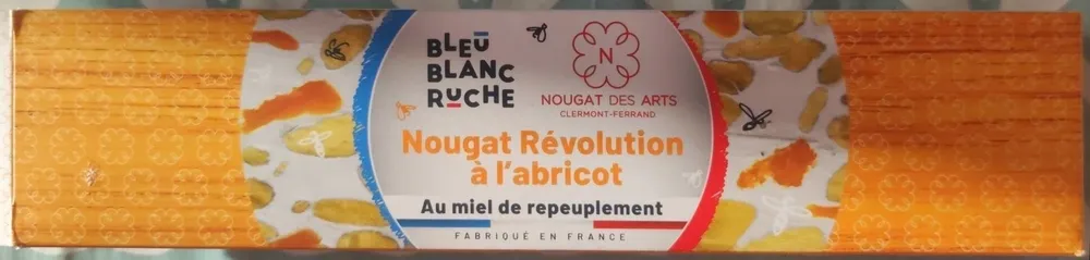 Nougat blanc tendre à l'abricot