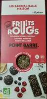 Point barre Fruits rouges