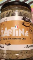 La Tartinee Beurre de Cacahuetes Chia