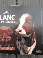 BLANC DES PYRÉNÉES crème dessert chocolat