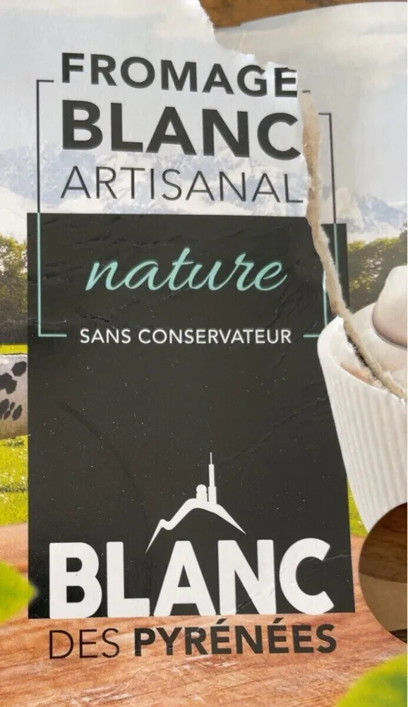 Fromage blanc artisanal nature