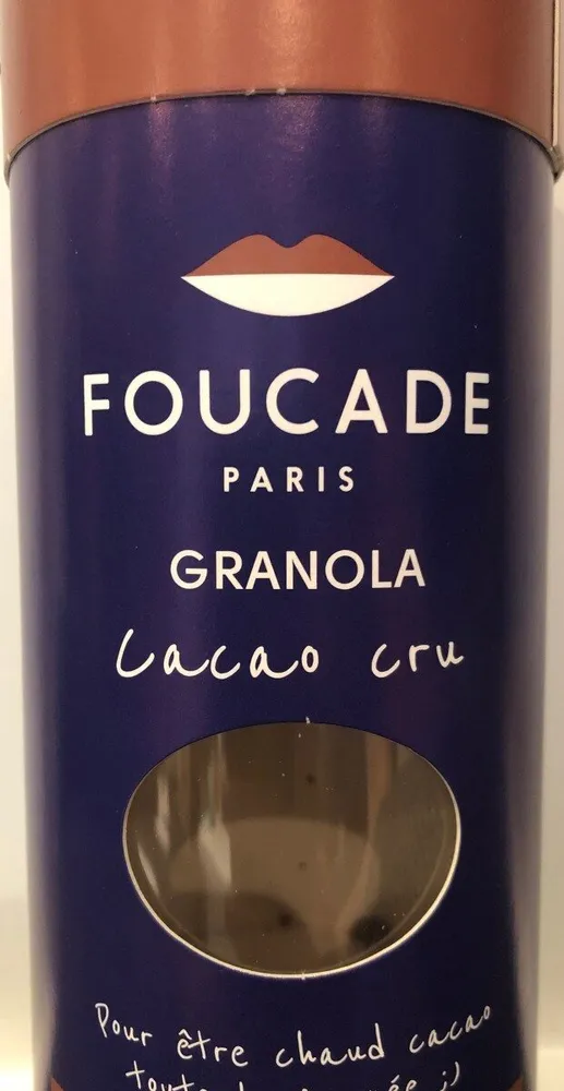 Granola cacao cru