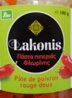Pâte de poivron rouge doux