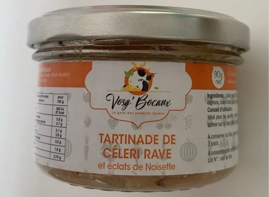 Tartinade de céleri rave