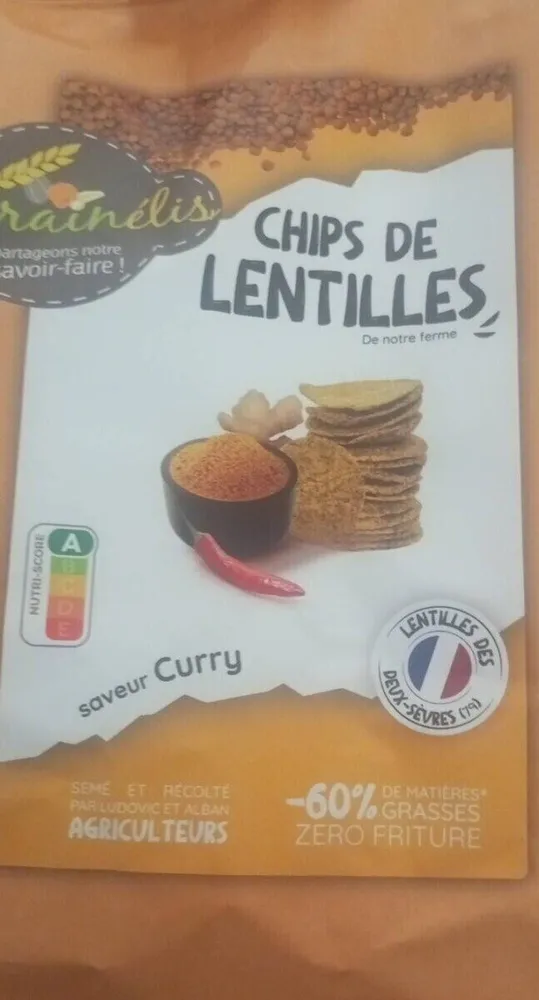 Chips de lentilles