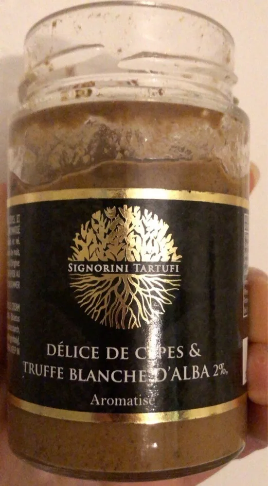 Délice de Cèpes & Truffe Blanche D’Alba 2%