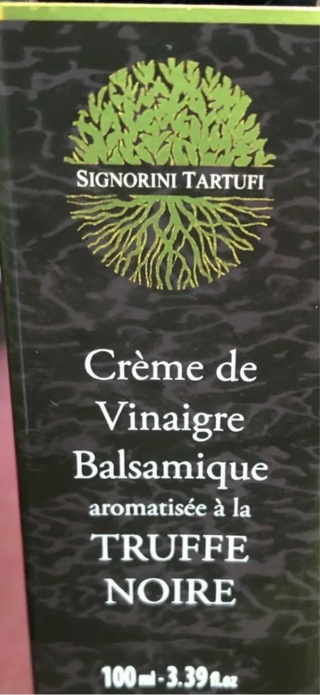 Crème de Vinaigre Balsamique aromatisée à la truffe noire