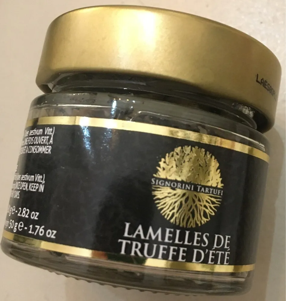 Lamelles de truffes d'ete