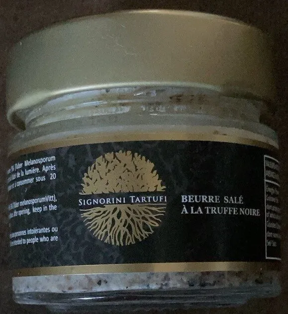 Beurre salé a la truffe noire