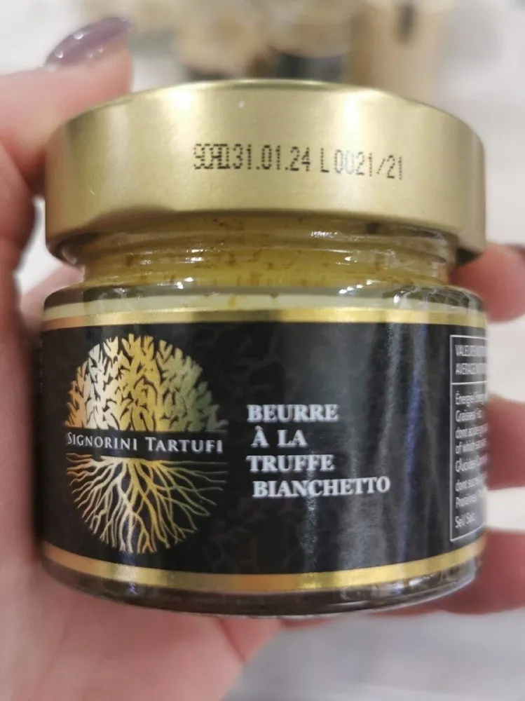 Beurre à la truffe bianchetto