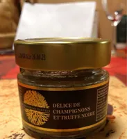 Délice de champignons et truffe noire