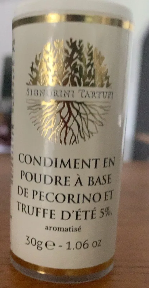 Condiment poudre pecorino truffe d ´été 5%