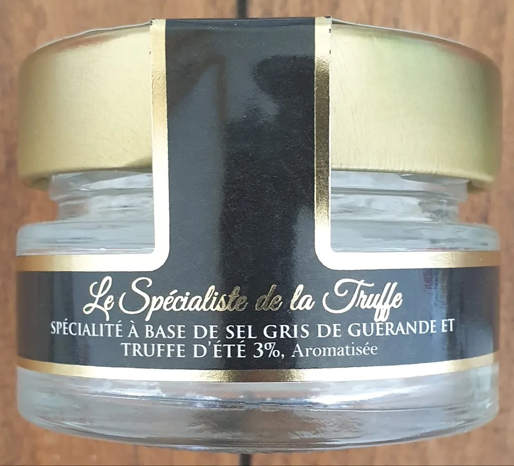 Spécialité à base de sel gris de Guérande et truffe d'été 3%