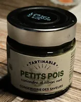 Tartinables petits pois