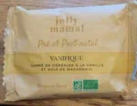 Carré de céréales à la vanille et noix de macadamia