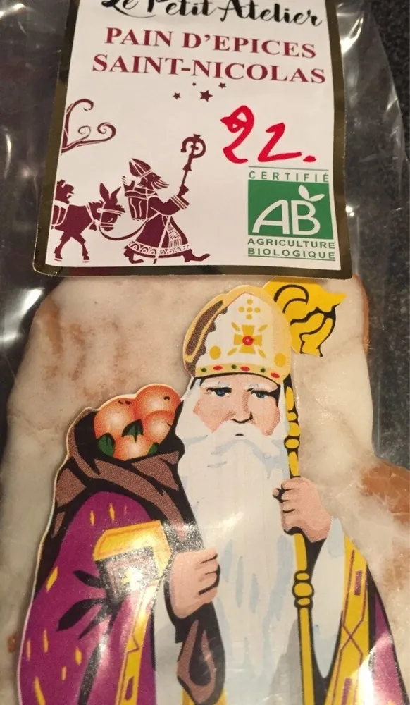 Pain d'epices saint nicolas