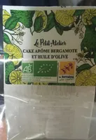 Cake arôme bergamote et huile d'olive