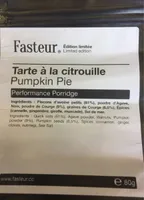 Porridge Tarte a la citrouille