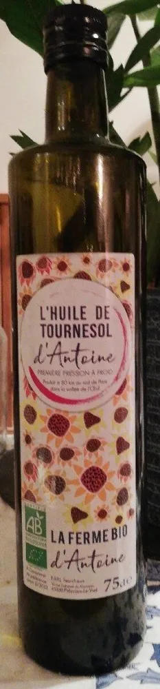 L'huile de Tournesol d'Antoine