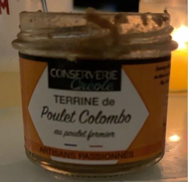 Terrine de poulet colombo