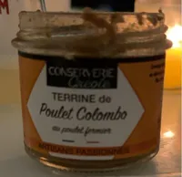 Terrine de poulet colombo