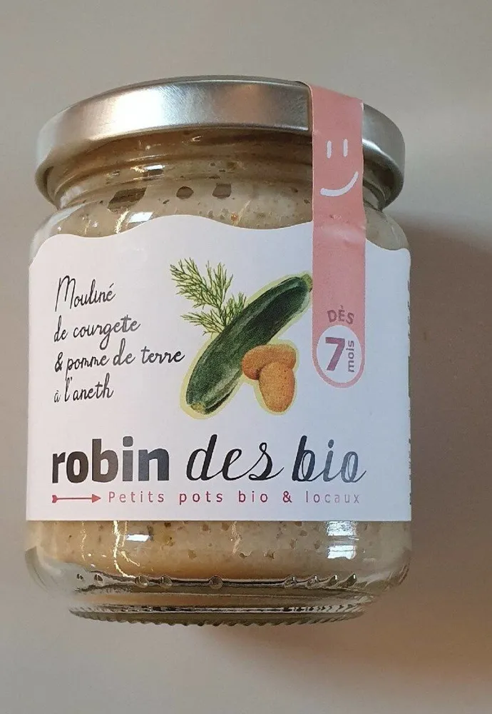 Mouliné de courgette & pomme de terre à l'aneth