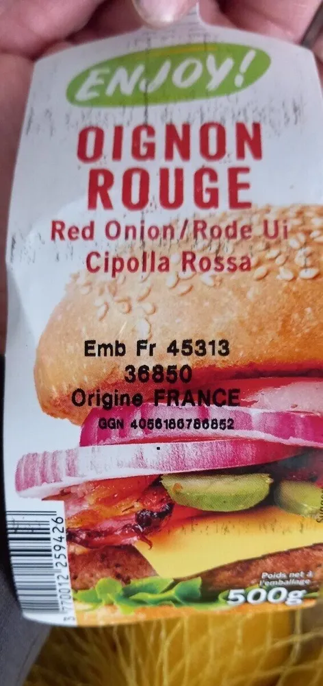 Oignons rouge