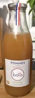 Jus de pommes et rhubarbe Baïo