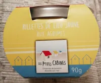 Rillettes de lieu jaune aux agrumes