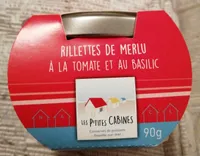 Rillettes de merlu à la tomate et au basilic