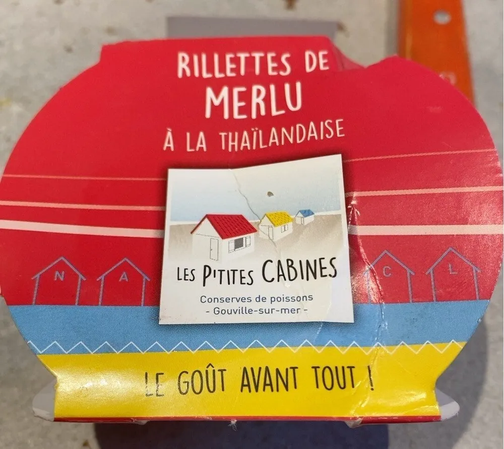 Rillettes de merlu a la Thailandaise