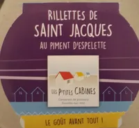 Rillettes de saint jacques au piment d'espelette
