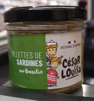Rillettes de sardines au basilic