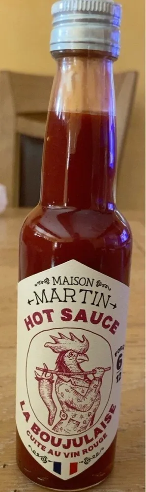 Hot sauce la boujulaise
