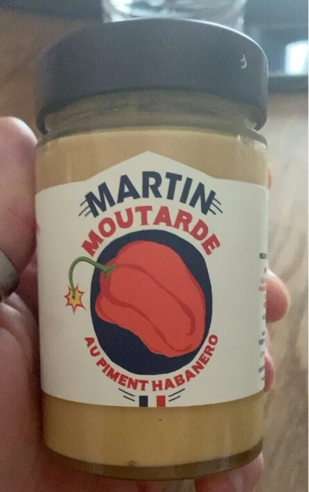 Martin Moutarde au piment habanero