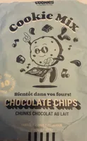 Cookie mix chocolate chips chunks chocolat au lait
