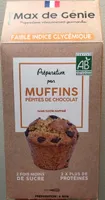 Max de Génie Préparation pour muffins aux pépites de chocolat
