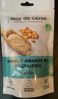 Farine d'amande dégraissée
